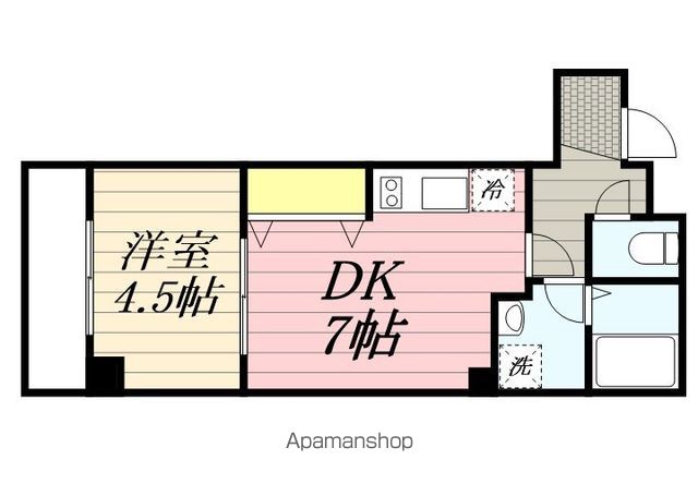 【金太郎ヒルズ２０４の間取り】