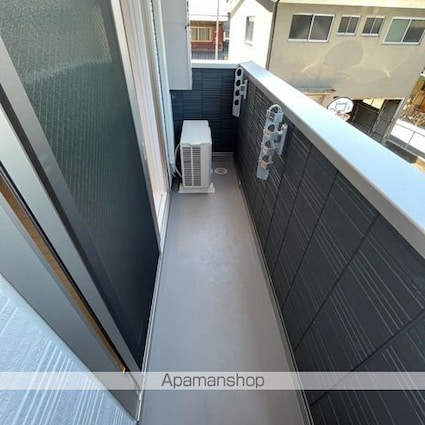 Ｖｉｌｌａ　ｒｉｖｉｅｒｅ[1LDK/41.23m2]のバルコニー