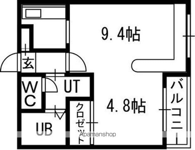 ホークメゾン札幌2号館の間取り写真