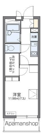 レオパレスグレースラインの間取り写真