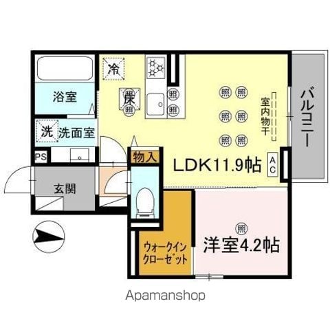クランツ泉町の間取り写真