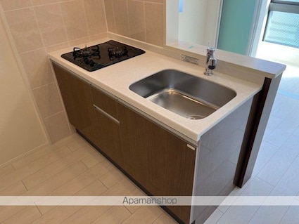 滋賀県草津市矢倉１丁目[1LDK/42.98m2]のキッチン