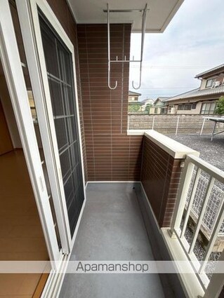 ニュープレイス　Ｂ[1LDK/42.63m2]のバルコニー
