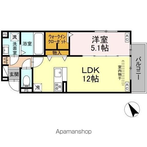 TRICIA寺島の間取り写真