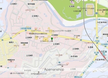 宮城県仙台市泉区上谷刈４丁目[2LDK/55.2m2]の周辺4