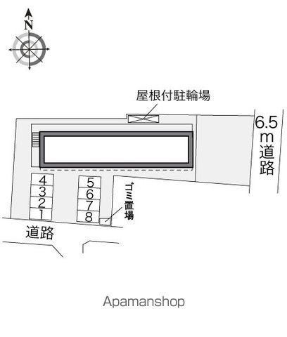 レオパレストリアノン武田 205 ｜ 山梨県甲府市武田２丁目5-11（賃貸アパート1K・2階・23.18㎡） その14