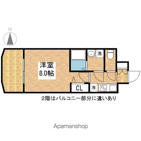 プレサンス栄モードの間取り写真