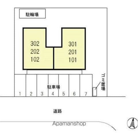 森の丘タウン 201 ｜ 千葉県千葉市若葉区東寺山町442-14（賃貸アパート3LDK・2階・65.46㎡） その13