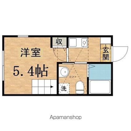 ソフィッタ大塚[1K/20.28m2]の間取図