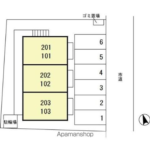 コーポセレッソ 102 ｜ 千葉県千葉市若葉区桜木４丁目1-8（賃貸アパート1LDK・1階・33.39㎡） その22