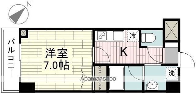 ソライエアイル新河岸の間取り写真