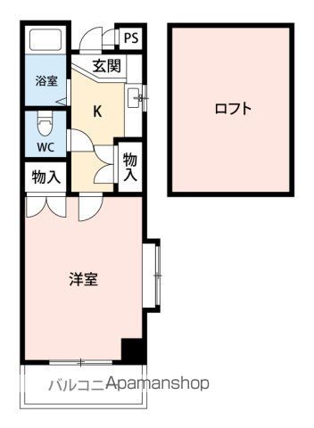 【エレガンスハイツ駅東の間取り】