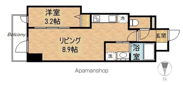 Park Grande 蕃山の間取り写真
