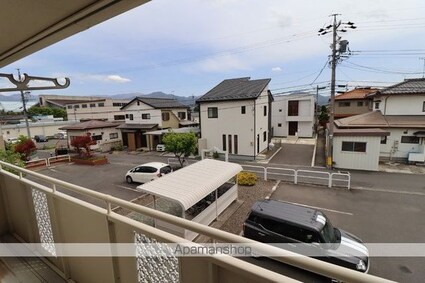 プラムタウン・かつた　Ｂ[3DK/62.92m2]のバルコニー