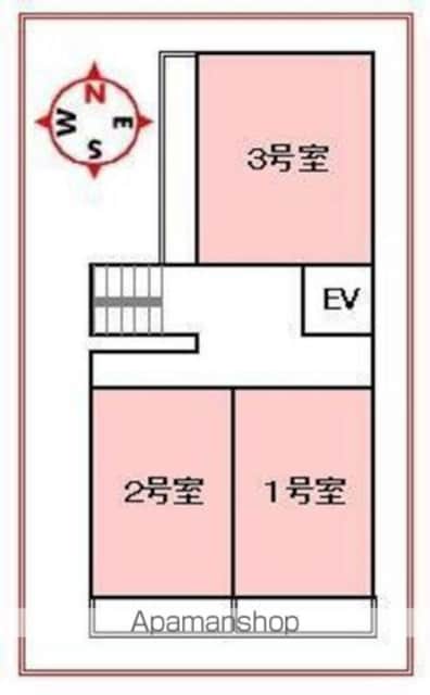 ラプラージュ緑町[1LDK/40.59m2]の配置図