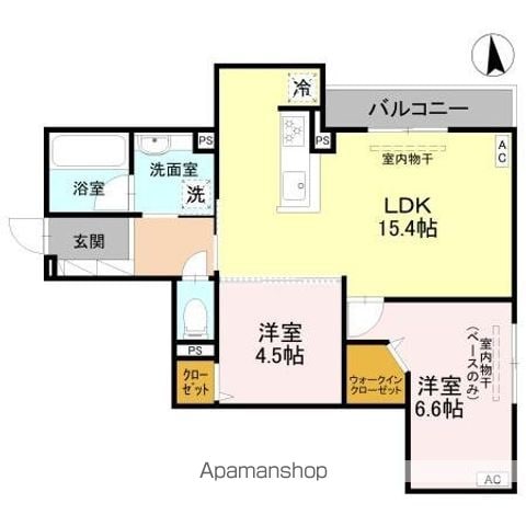 DーGRANDE新根塚Eの間取り写真