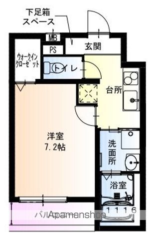 フジパレス長居西III番館の間取り写真
