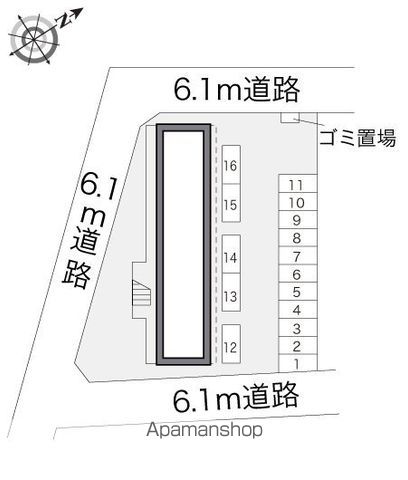 レオパレスアヴァンセ岡島 205 ｜ 福岡県筑紫野市岡田１丁目1-4（賃貸アパート1K・2階・23.18㎡） その14