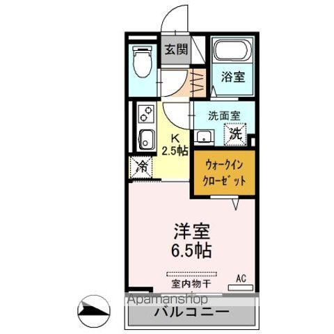 フロントコートの間取り写真