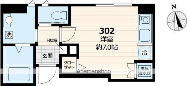 あざみビルの間取り写真