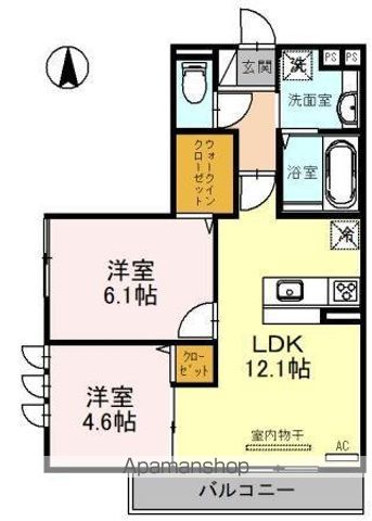 ロイヤルコート緑橋の間取り写真