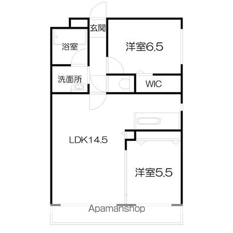 ラディア近代美術館前の間取り写真