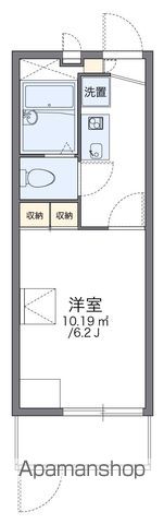 【レオパレスシャンテ三国本町の間取り】