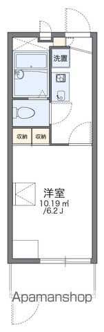 レオパレスシャンテ三国本町の間取り