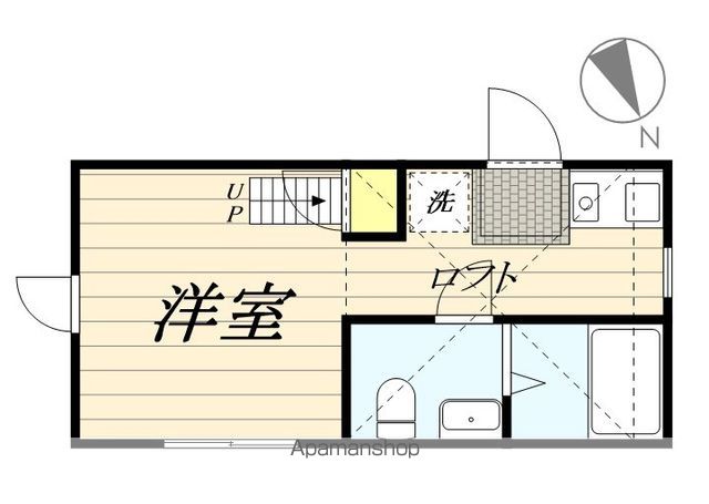 ベイルーム和田町の間取り写真