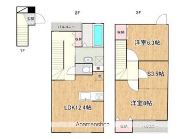 LUMINOUS A棟の間取り写真