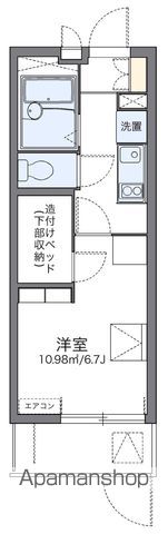 レオパレス住吉の間取り写真