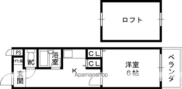 シャンベルミツモの間取り写真