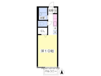 リヴェールガーデン[1R/22.35m2]の内装4