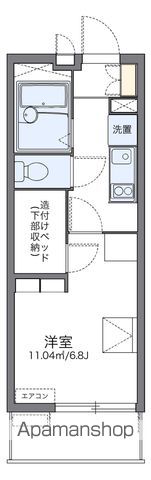 レオパレスウィン　ネクストの間取り