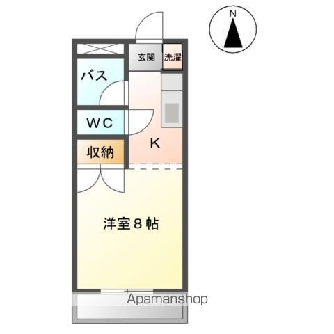 バンブメゾンの間取り写真