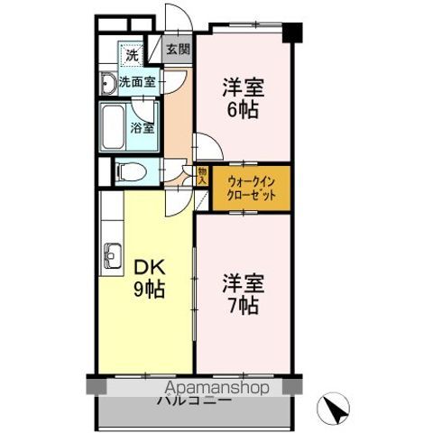 グレイスコート仁保新町の間取り写真