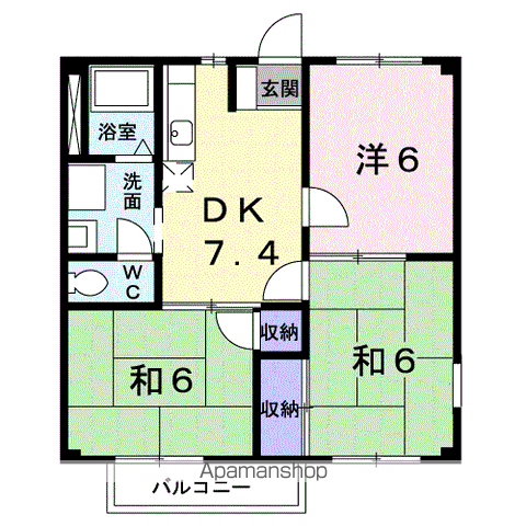 COMOの間取り写真