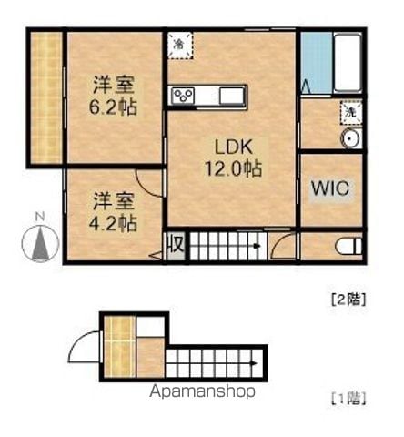 La vie坪井町の間取り写真