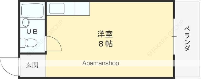 アイディール若江の間取り写真