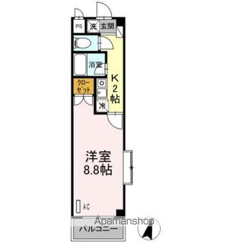 タイムD2の間取り写真