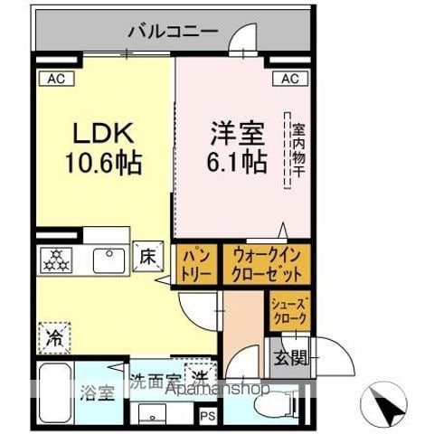 D PAINA 登戸IIの間取り写真