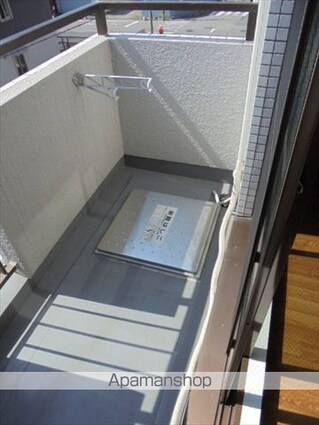 和歌山県和歌山市中之島[1K/25.2m2]のバルコニー