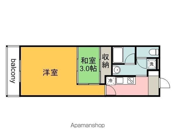 クレベール相原の間取り写真
