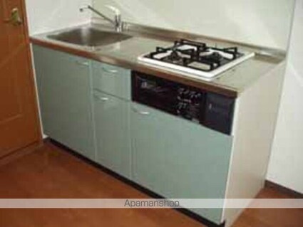 Ａｍｅｎｉｔｙ　Ｃｏｕｒｔ[1K/30.53m2]のキッチン