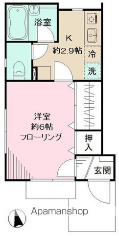 ハイハウスの間取り写真