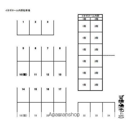 イオボヌール内野[2DK/42.96m2]の外観2