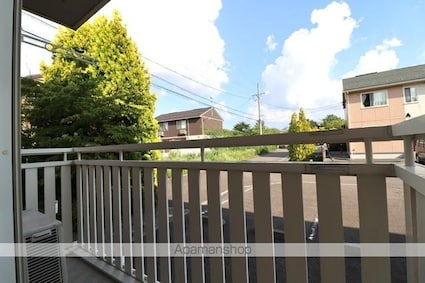 フォレストグリーンハマ　ＡＢＣＤ[2DK/51.15m2]のバルコニー