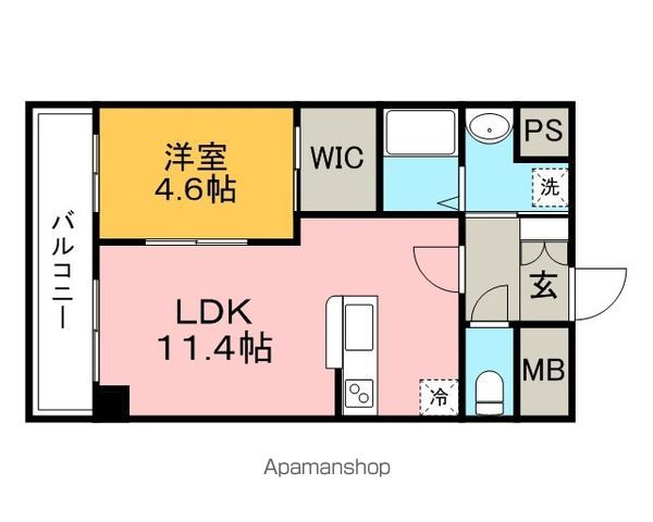 同じ建物の物件間取り写真 - ID:240029925054