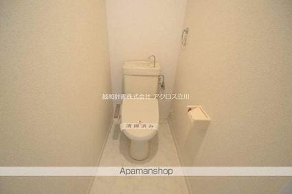 東京都立川市柏町３丁目[1K/31.1m2]のトイレ