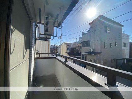 ハイツ福岡[1K/18.15m2]のバルコニー